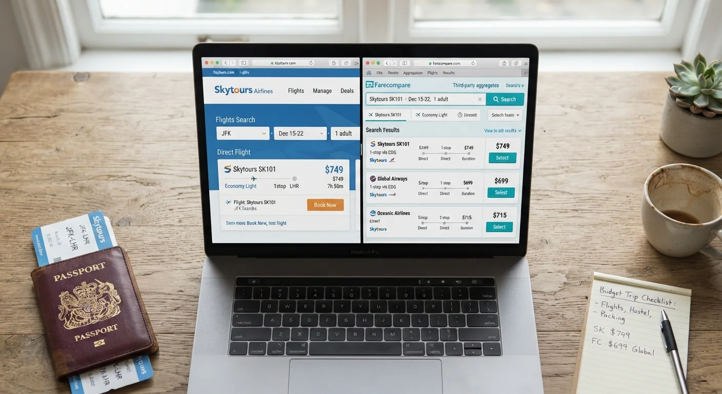 Booking Direct With the Airline vs. Using a Third-Party Site