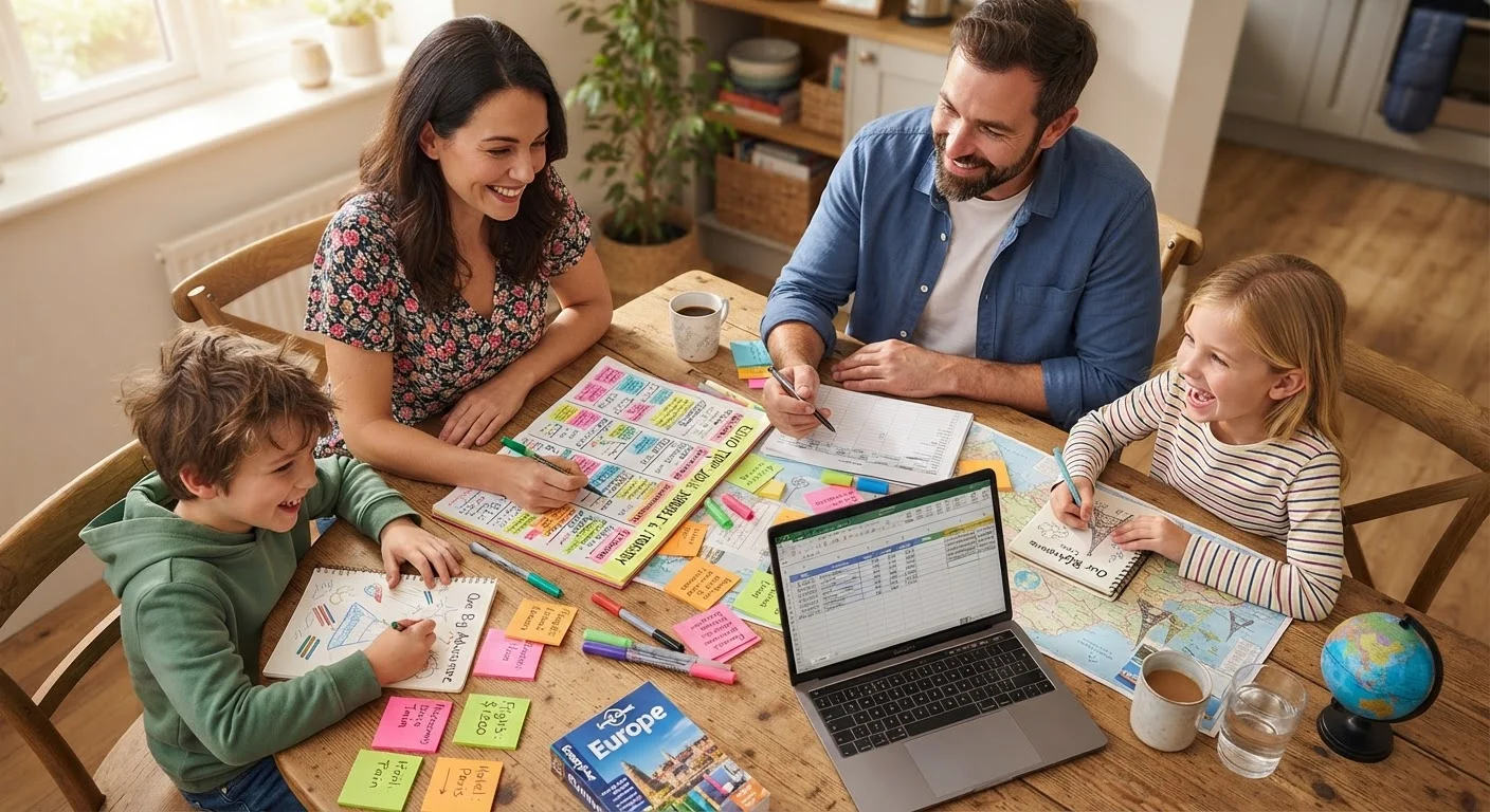 Building a Family Travel Budget That Doesn't Collapse Mid-Trip