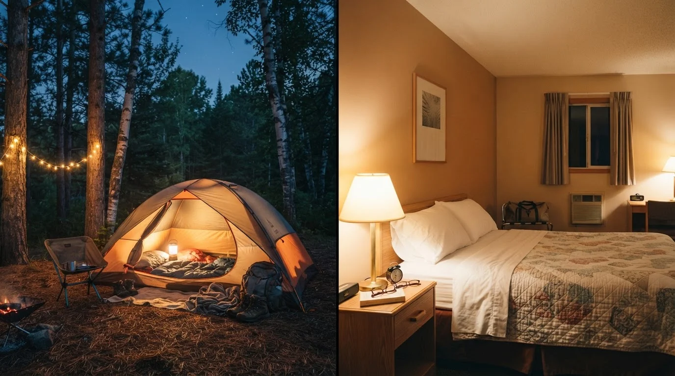 Camping vs. Budget Lodging for a Weekend Away: What Suits Your Trip?