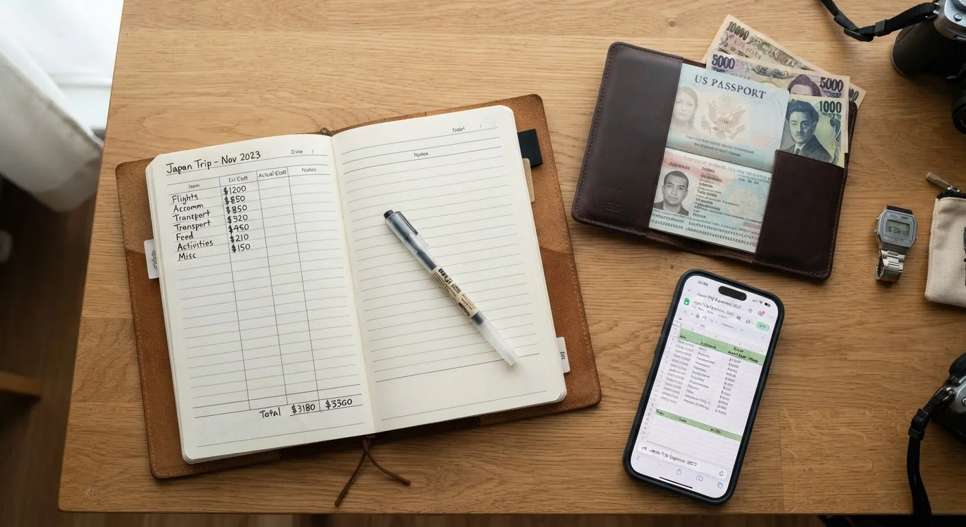Daily Travel Budget Planner: A Pre-Trip Checklist