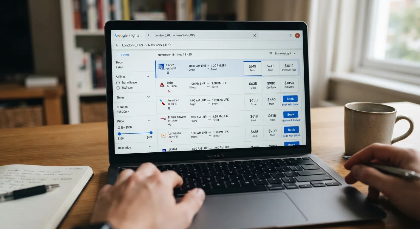 Decoding Flight Search Results: Fare Classes, Filters, and Hidden Costs