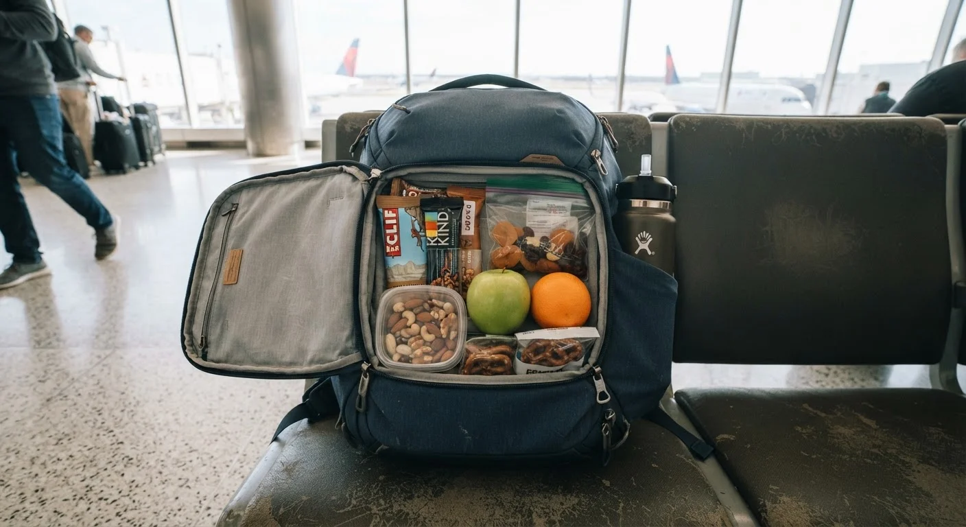 Eating at Airports Without Paying Airport Prices