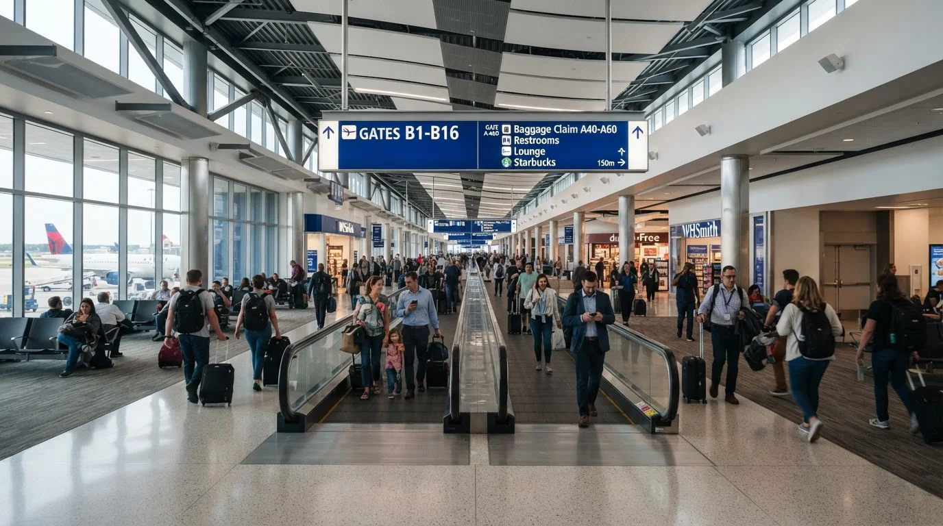 Getting Between Airport Terminals Without Missing Your Connection