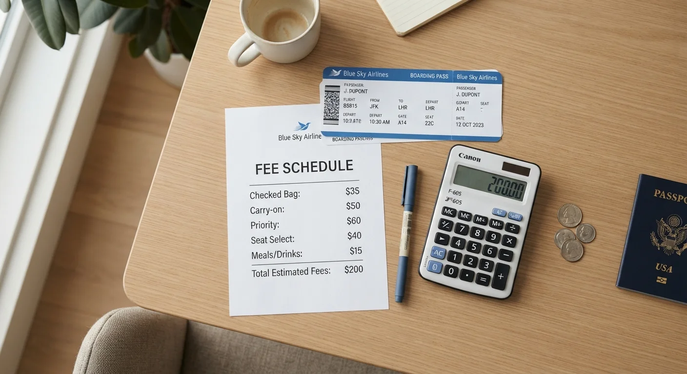 Getting the Most from a Budget Airline Fare Structure
