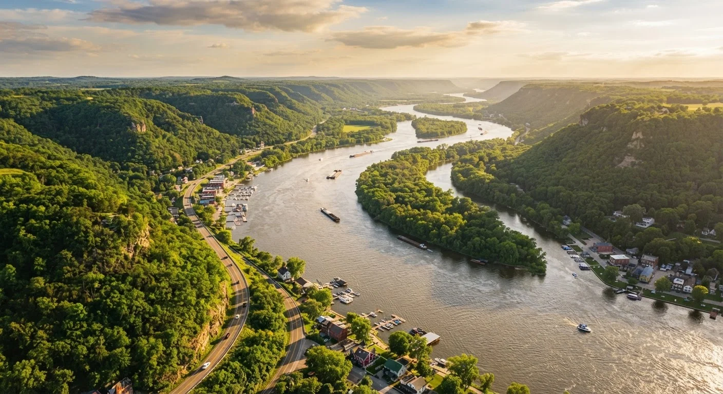 Great River Road: Following the Mississippi from Minnesota to Louisiana