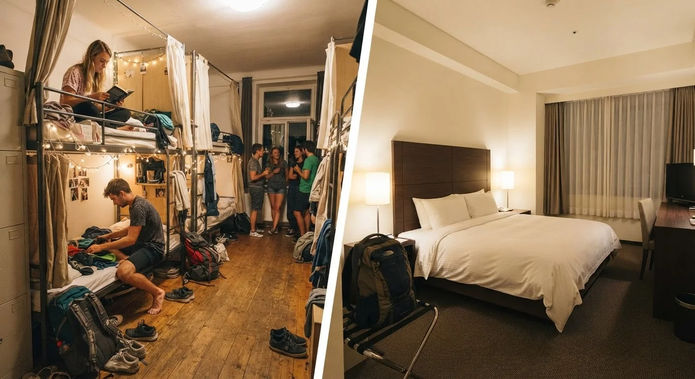 Hostels vs. Private Rooms: Choosing Accommodation as a Solo Traveller