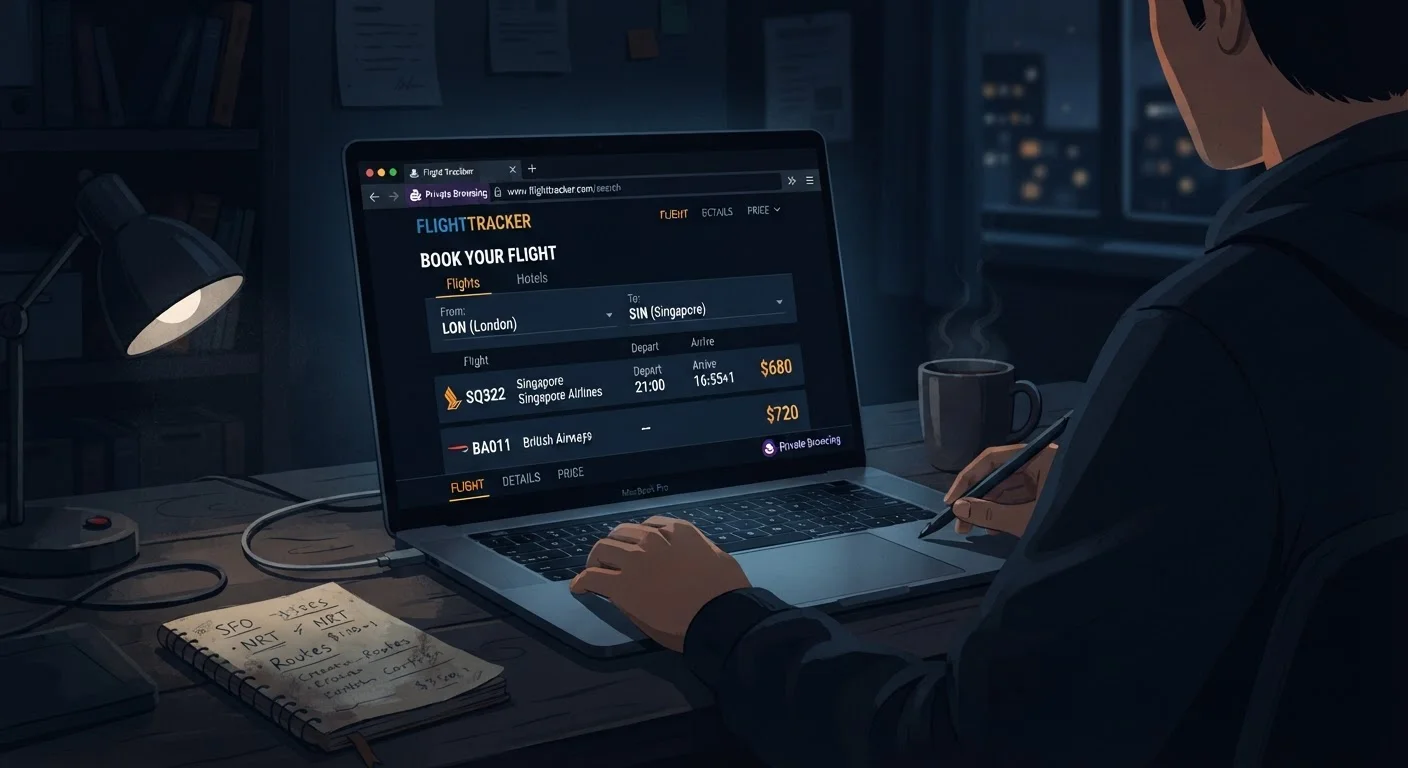 Incognito Mode and Flight Searches: Does It Really Change the Price You See?