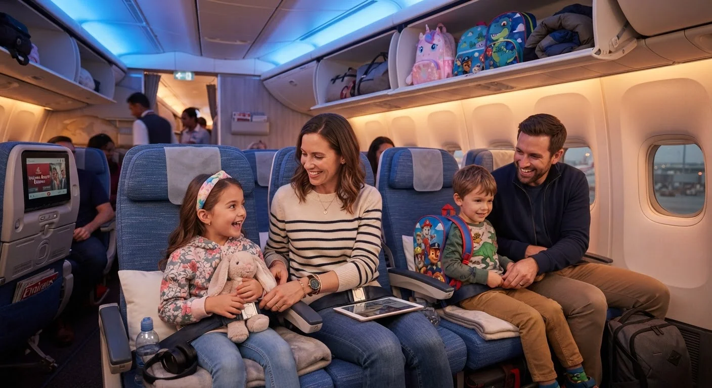 Long-Haul International Travel with Young Children