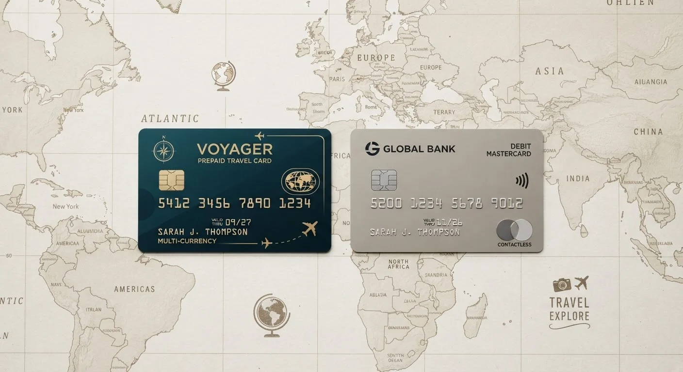 Prepaid Travel Cards vs. Debit Cards: Which Cuts Costs Better Overseas?