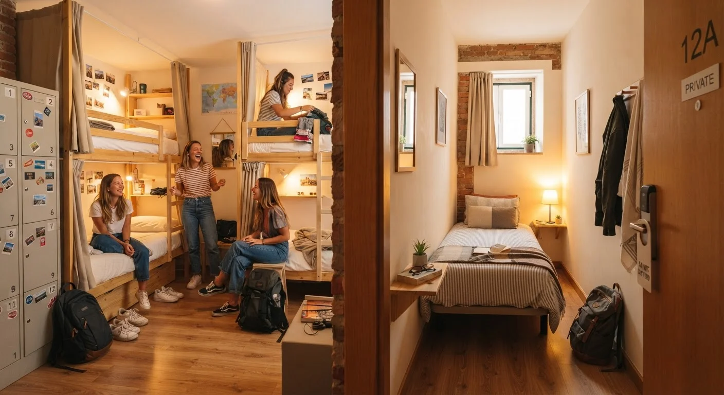Private Room vs. Dormitory: The Real Trade-Offs Budget Travelers Face