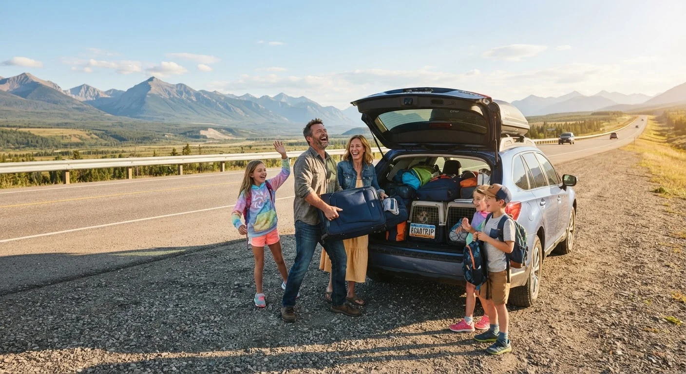Road Trip vs. Flight: Which Is Actually Easier with Kids?