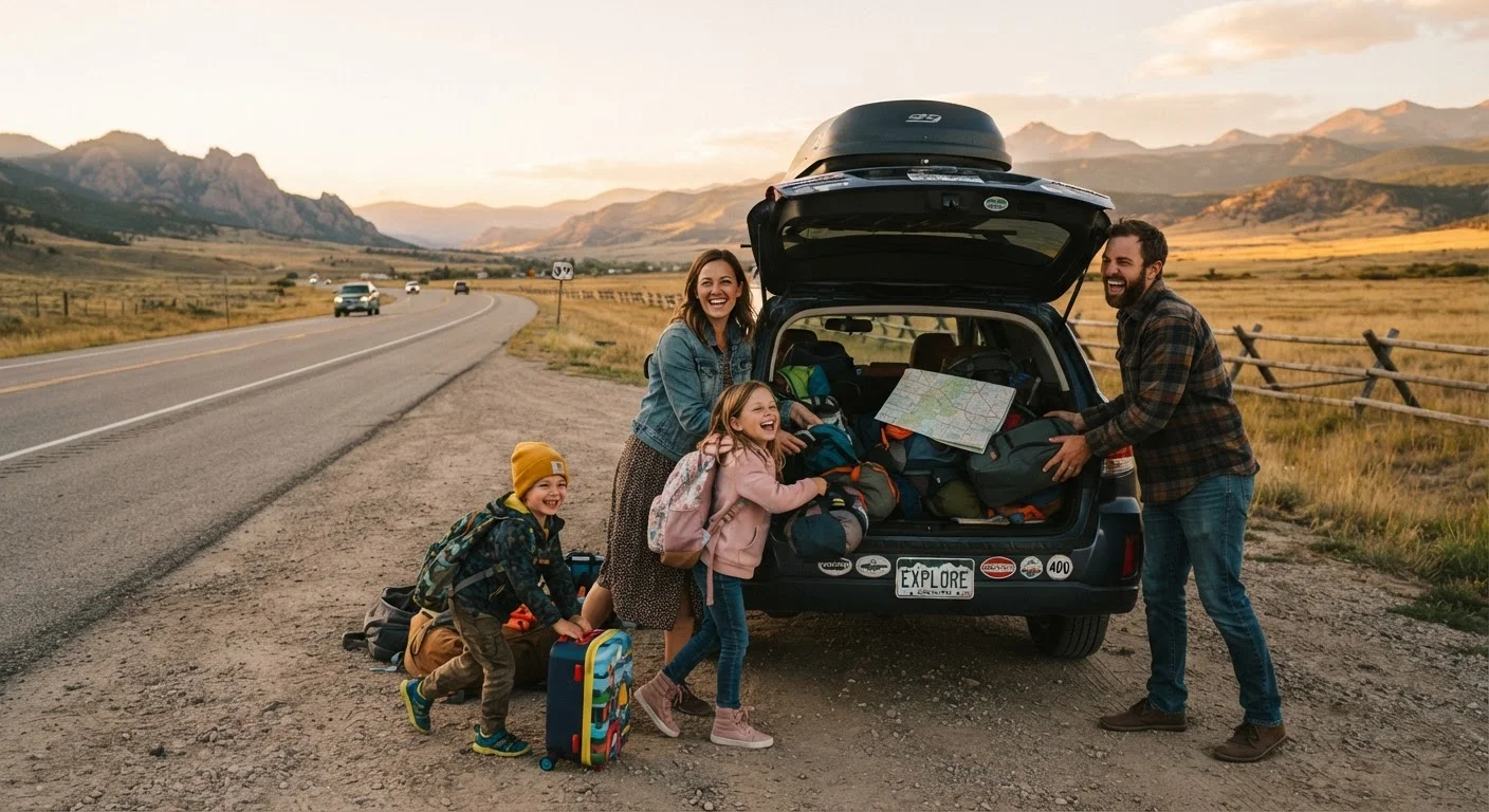 Road Trip vs. Fly-and-Stay: Mapping Out the Real Trade-offs for Families