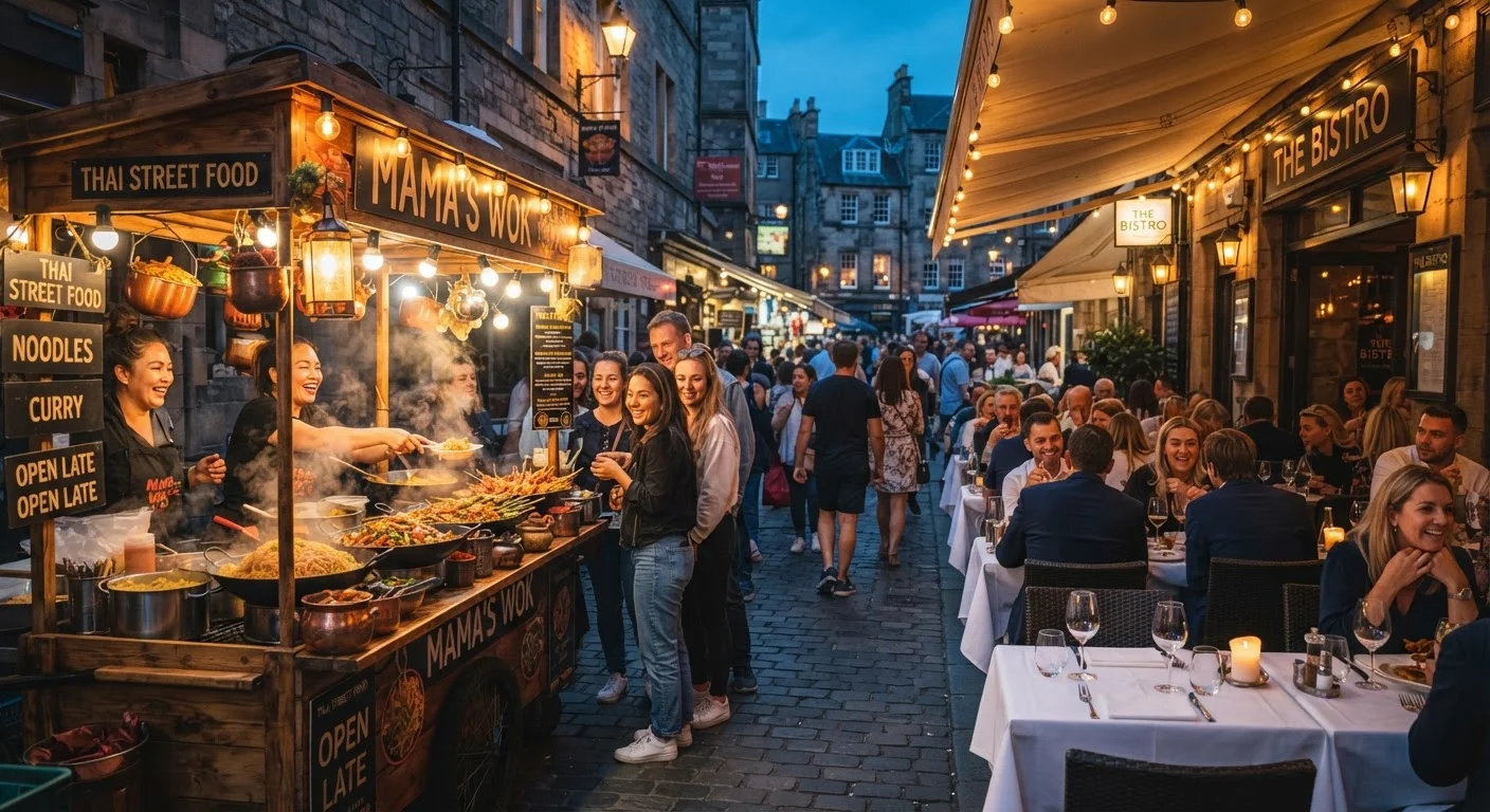 Street Food vs. Sit-Down Restaurants: The Real Cost Difference When Traveling
