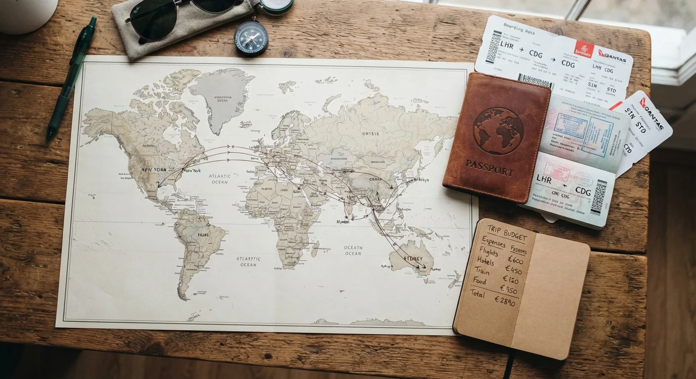 Structuring a Multi-Destination Trip to Keep Airfare Under Control