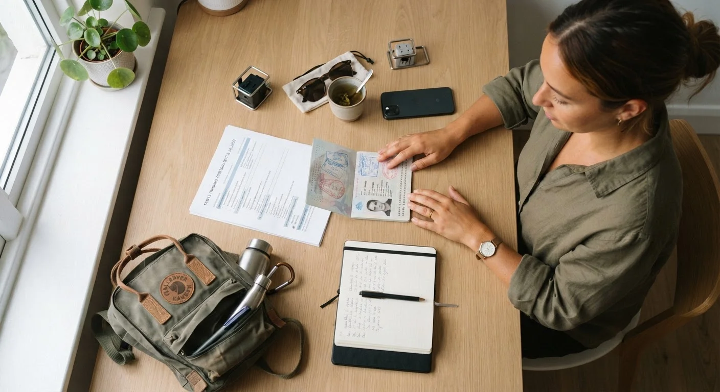 The Solo Traveller's Pre-Departure Checklist