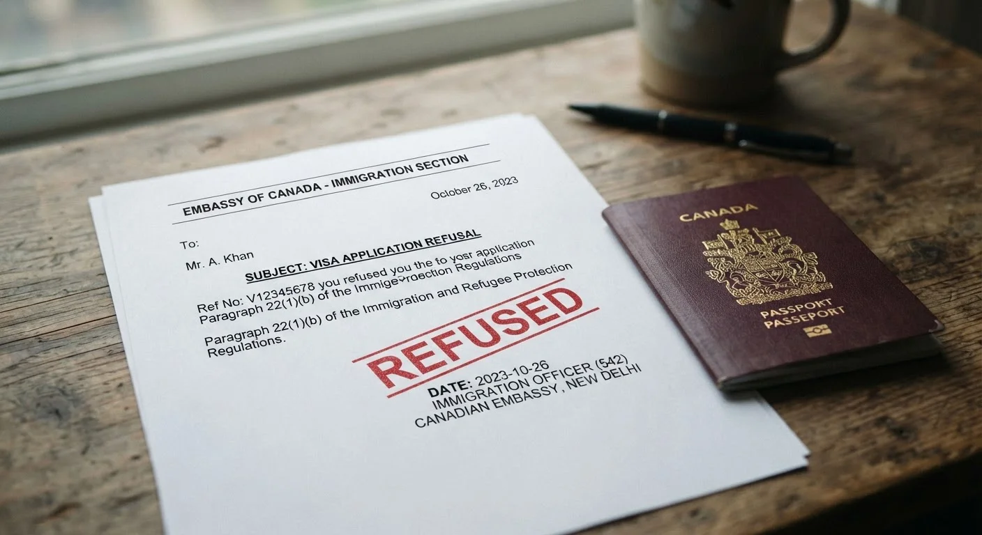 Why Your Visa Got Rejected — and What the Refusal Letter Is Actually Saying